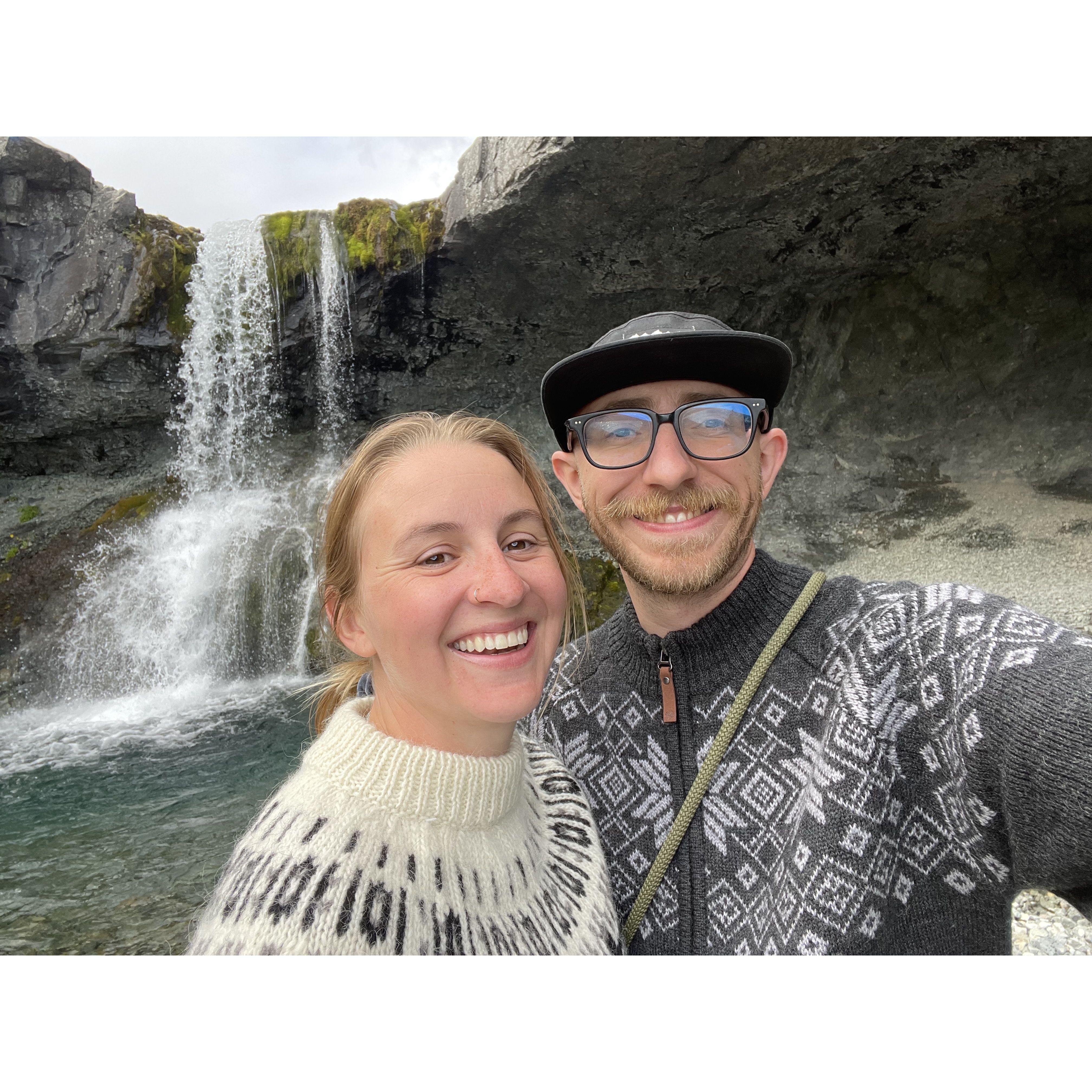 Iceland was our first big trip together