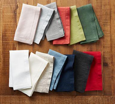 PB Classic Napkin Set of 4 in White