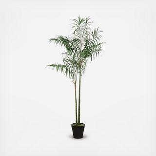 Faux Palm Tree in Pot