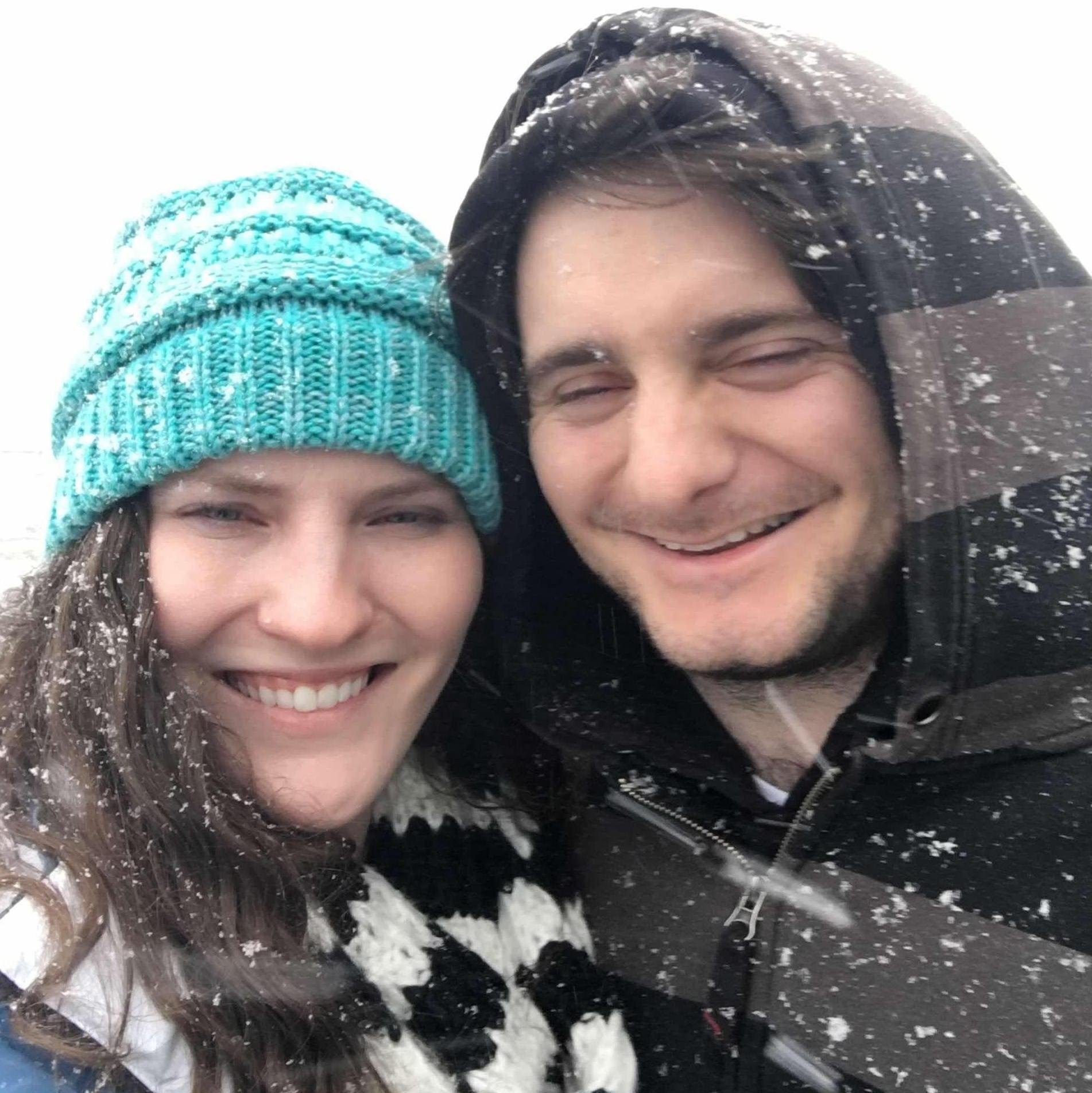 Loving the snow in Kalamazoo, Michigan January 2017