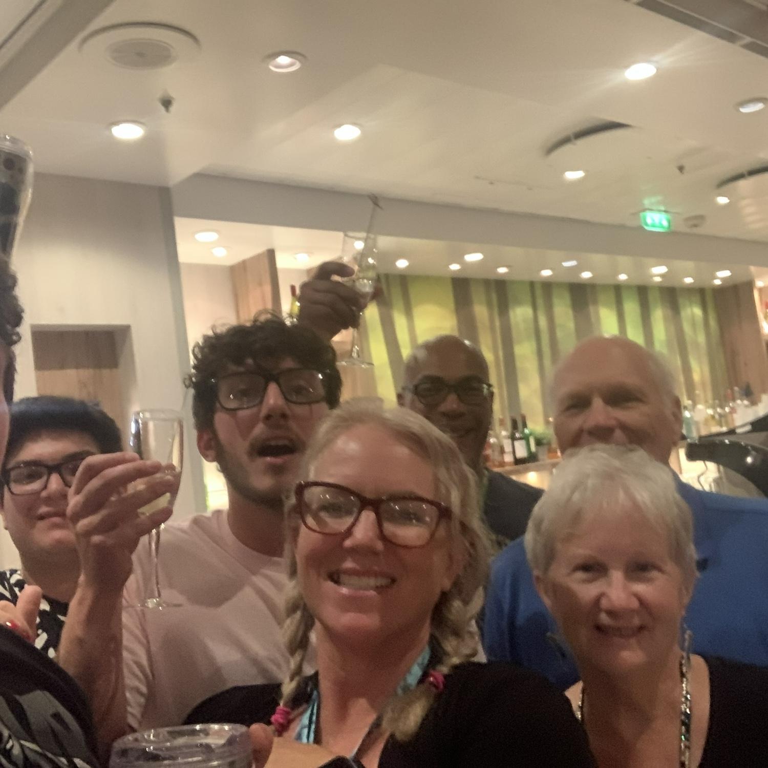 Some family time on a cruise
