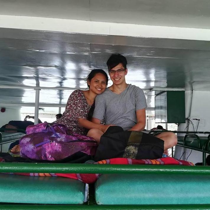 I'm on a boat!
