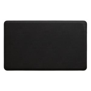 NewLife by GelPro Anti-Fatigue Designer Comfort Kitchen Floor Mat, 18x30”, Modern Grasscloth Charcoal Stain Resistant Surface with 5/8” thick ergo-foam core for health and wellness