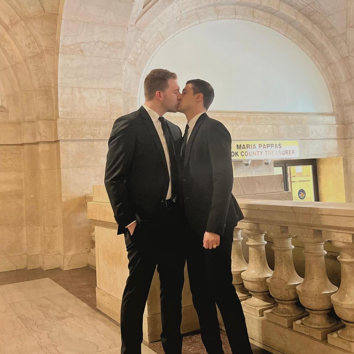 Our cute court wedding.