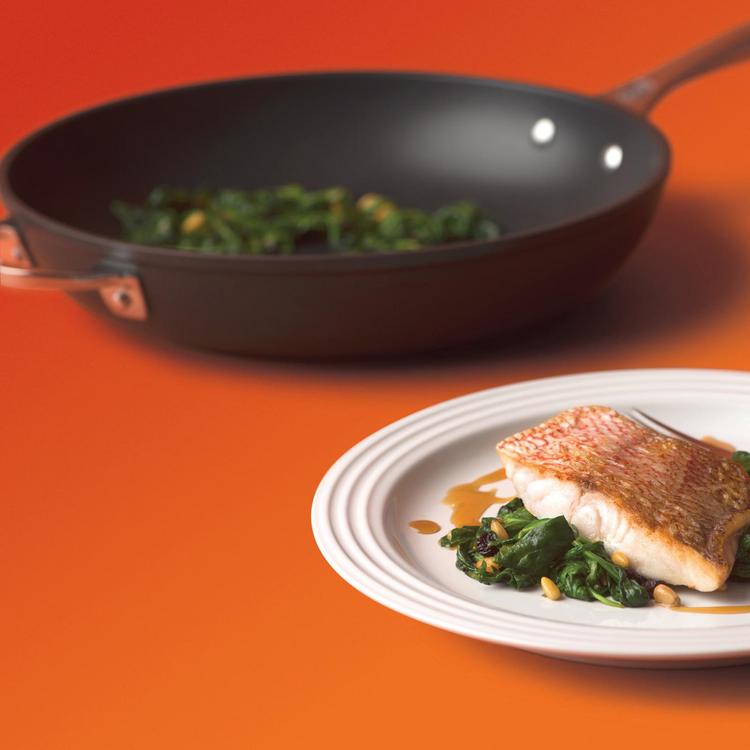 Le Creuset, Toughened Nonstick PRO Crepe Pan with Rateau - Zola