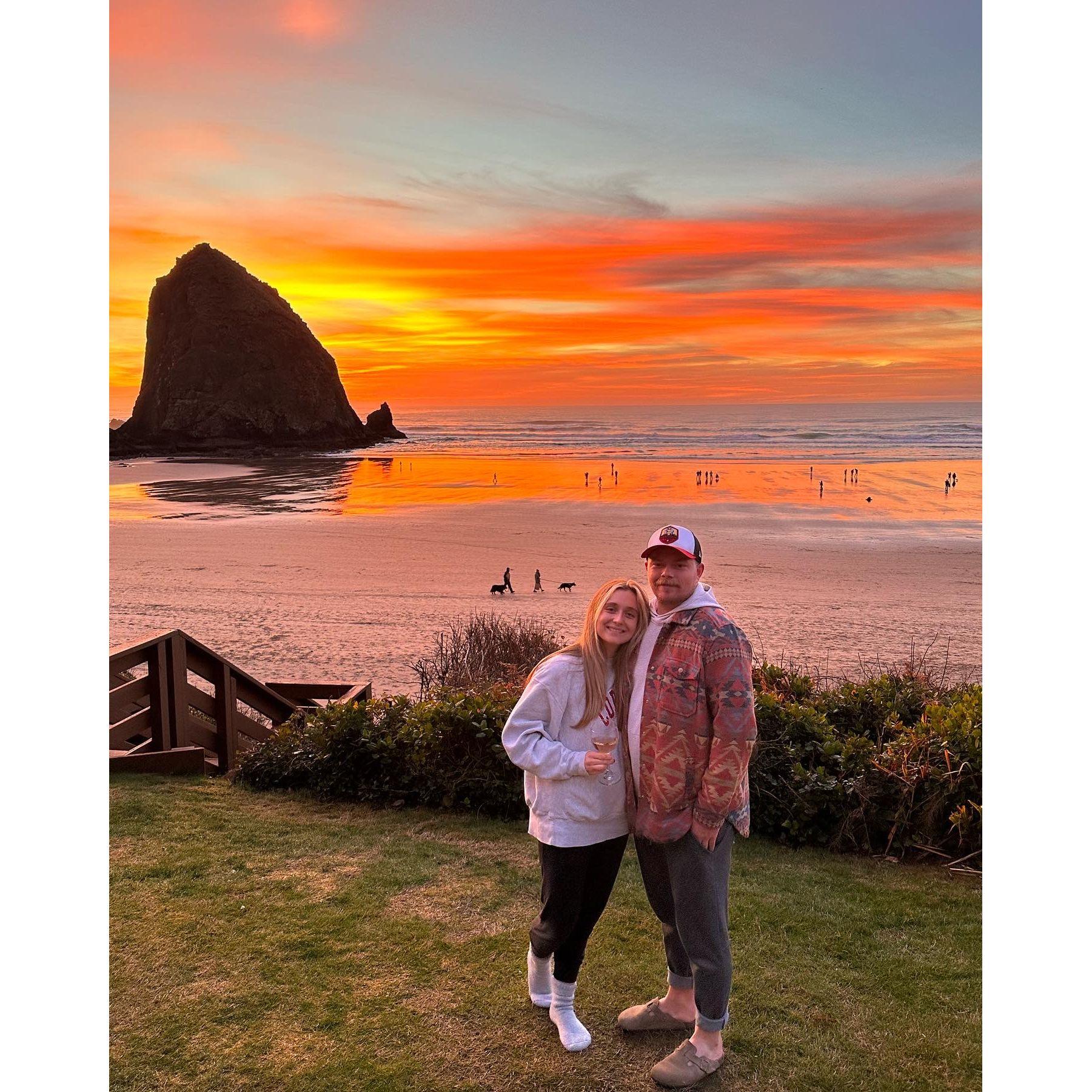 Cannon Beach, Thanksgiving 2022