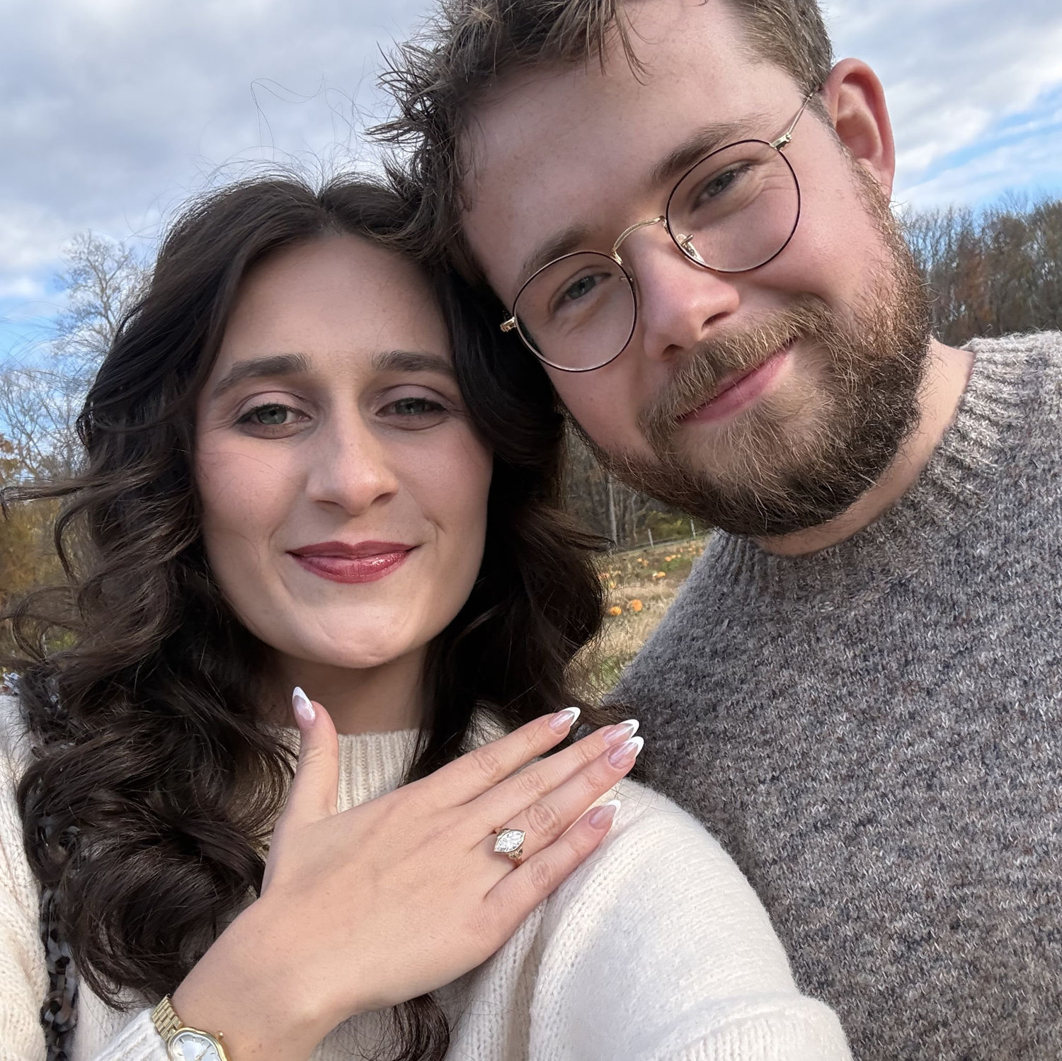 2025 - our engagement selfie 📸✨