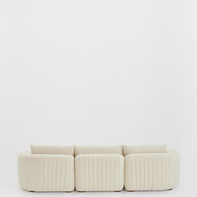 Vivienne Modular Sofa, Four Seater, Boucle
