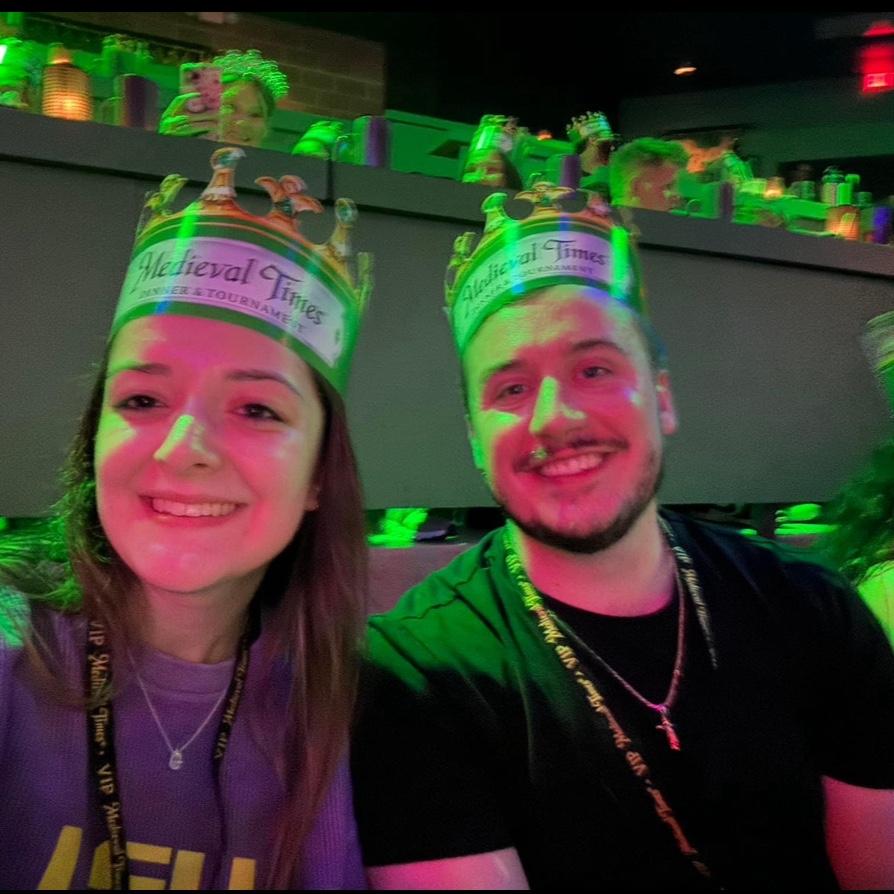 Medieval Times for Brooke's birthday!