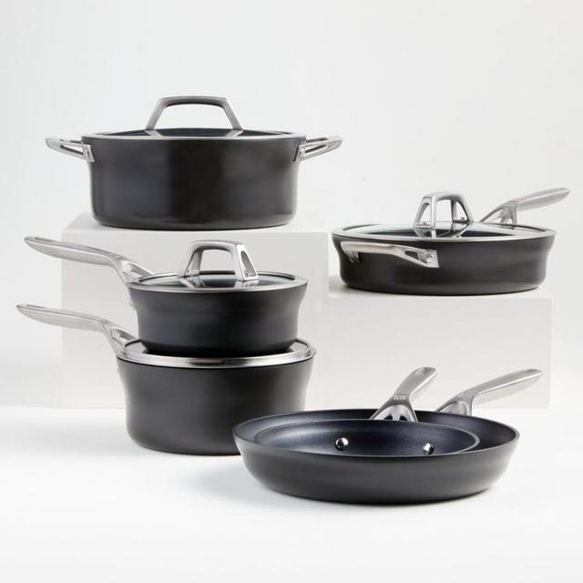 Zwilling ® Motion Hard-Anodized Aluminum Non-Stick 10-Piece Cookware Set