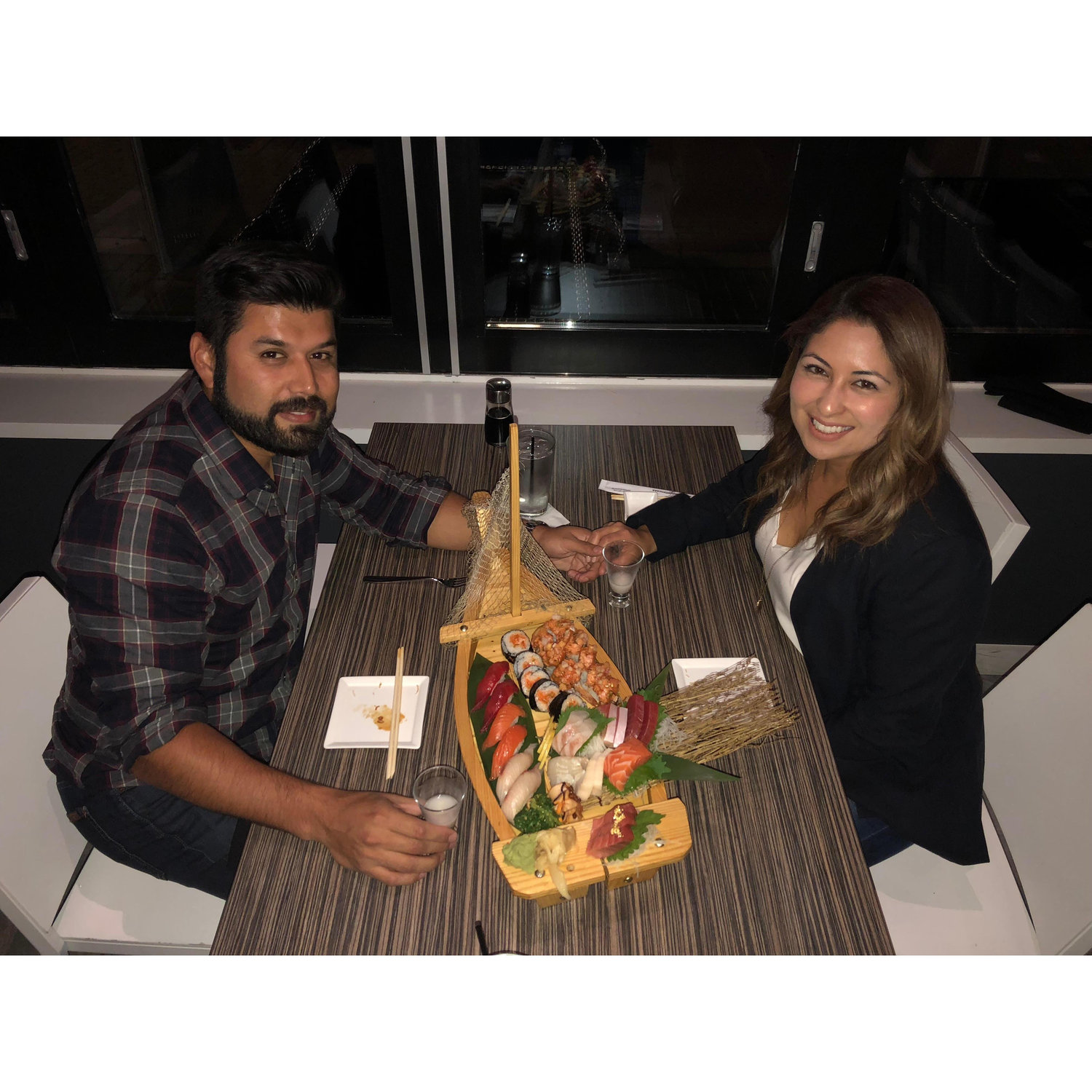 Our very first date