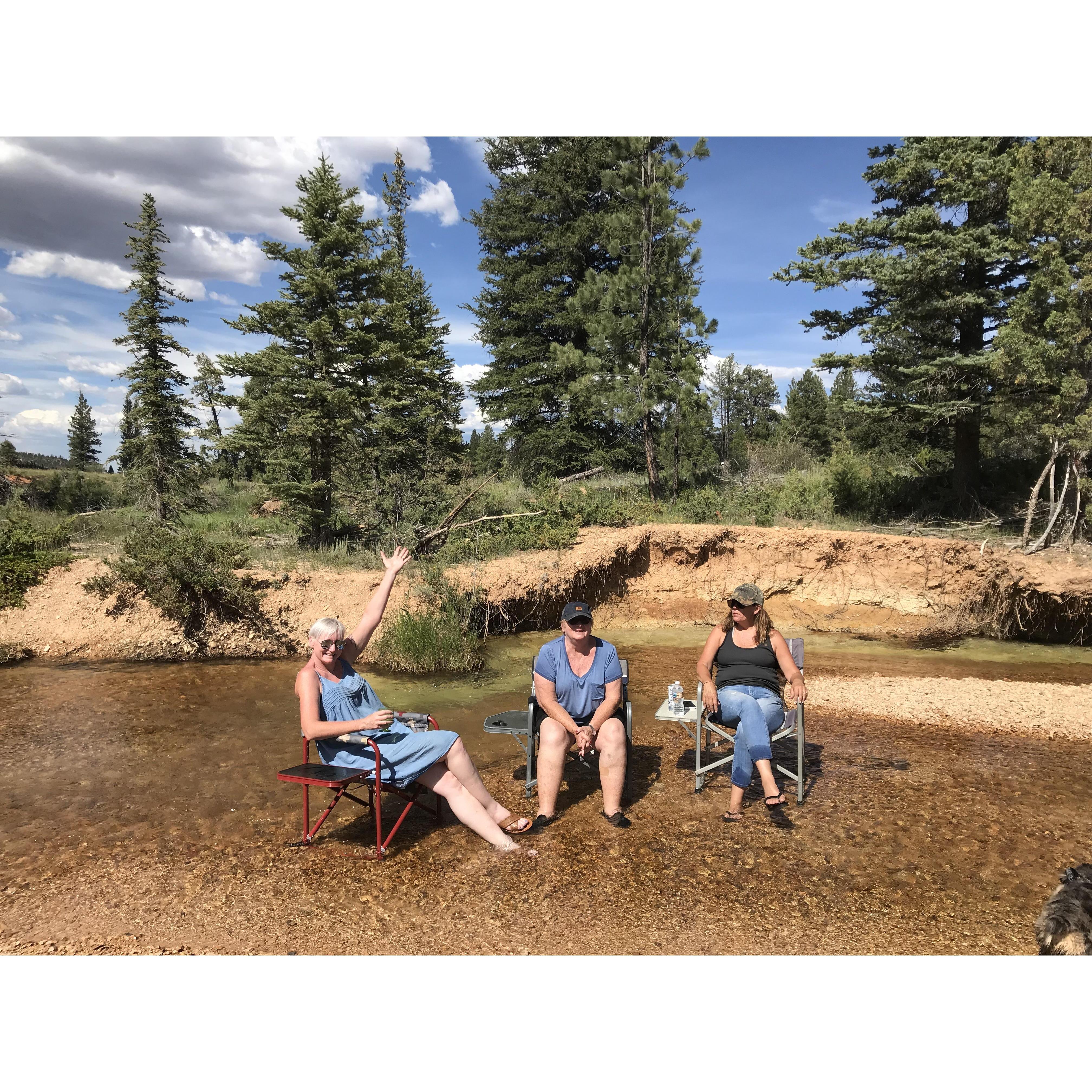 Our secret river spot outside of Bryce Canyon National Park.