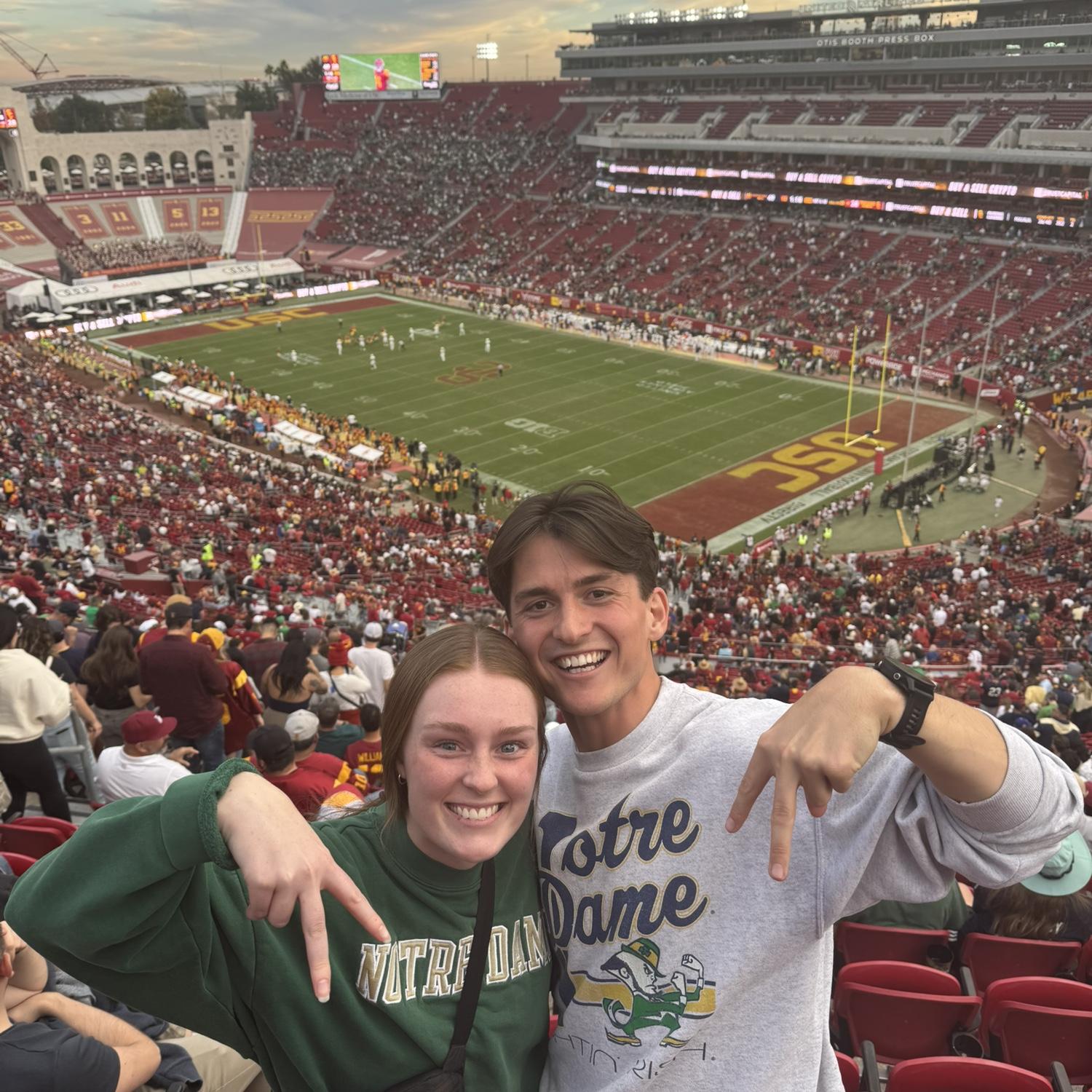 ND vs USC 11.30.24. Irish win!