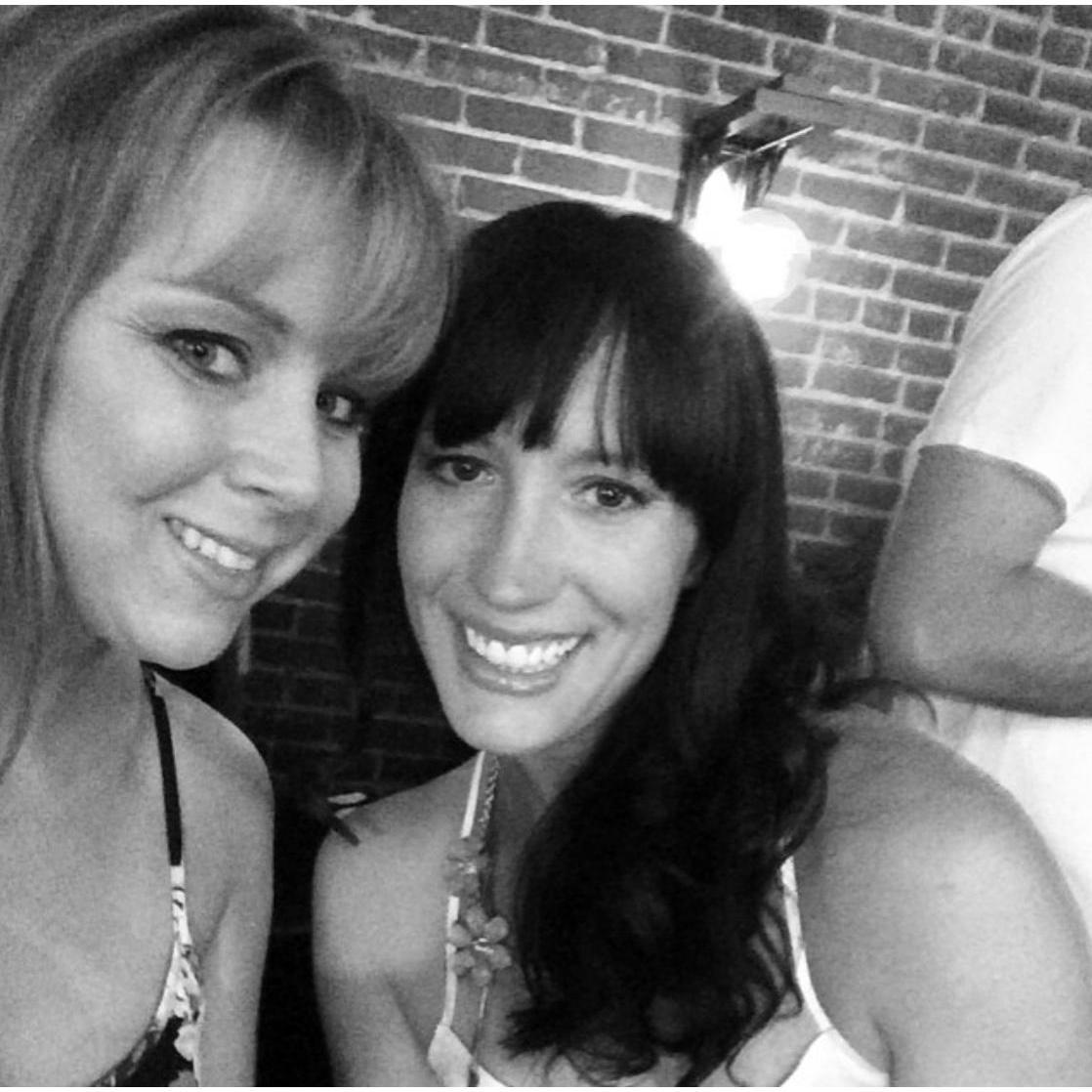 The lovely Dot and me.