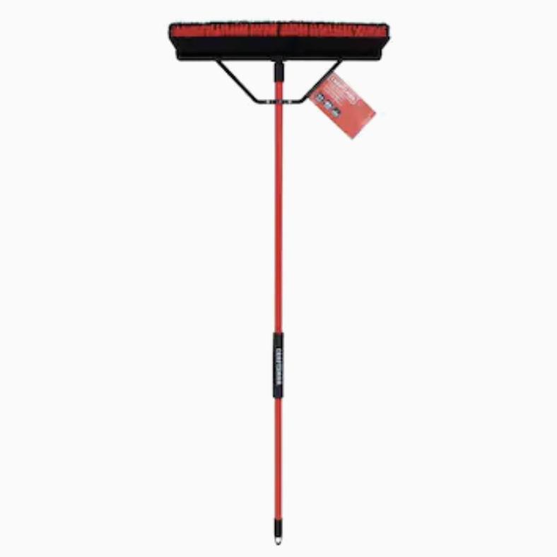 CRAFTSMAN 24-in Poly Fiber 2-in-1 Squeegee Push Broom