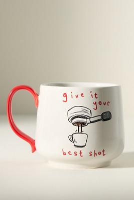 Jordan Nickson Give it Your Best Shot Stoneware Mug