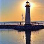 The Scott Self Lighthouse at the Harbor