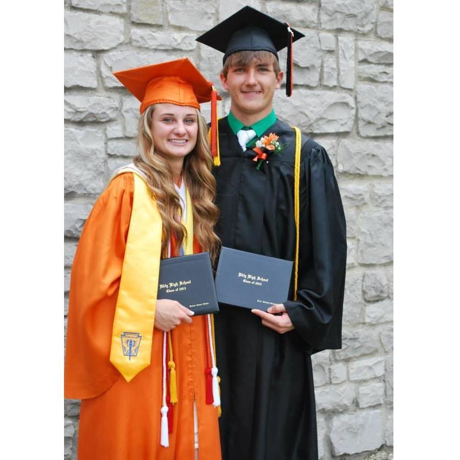 Our high school graduation!