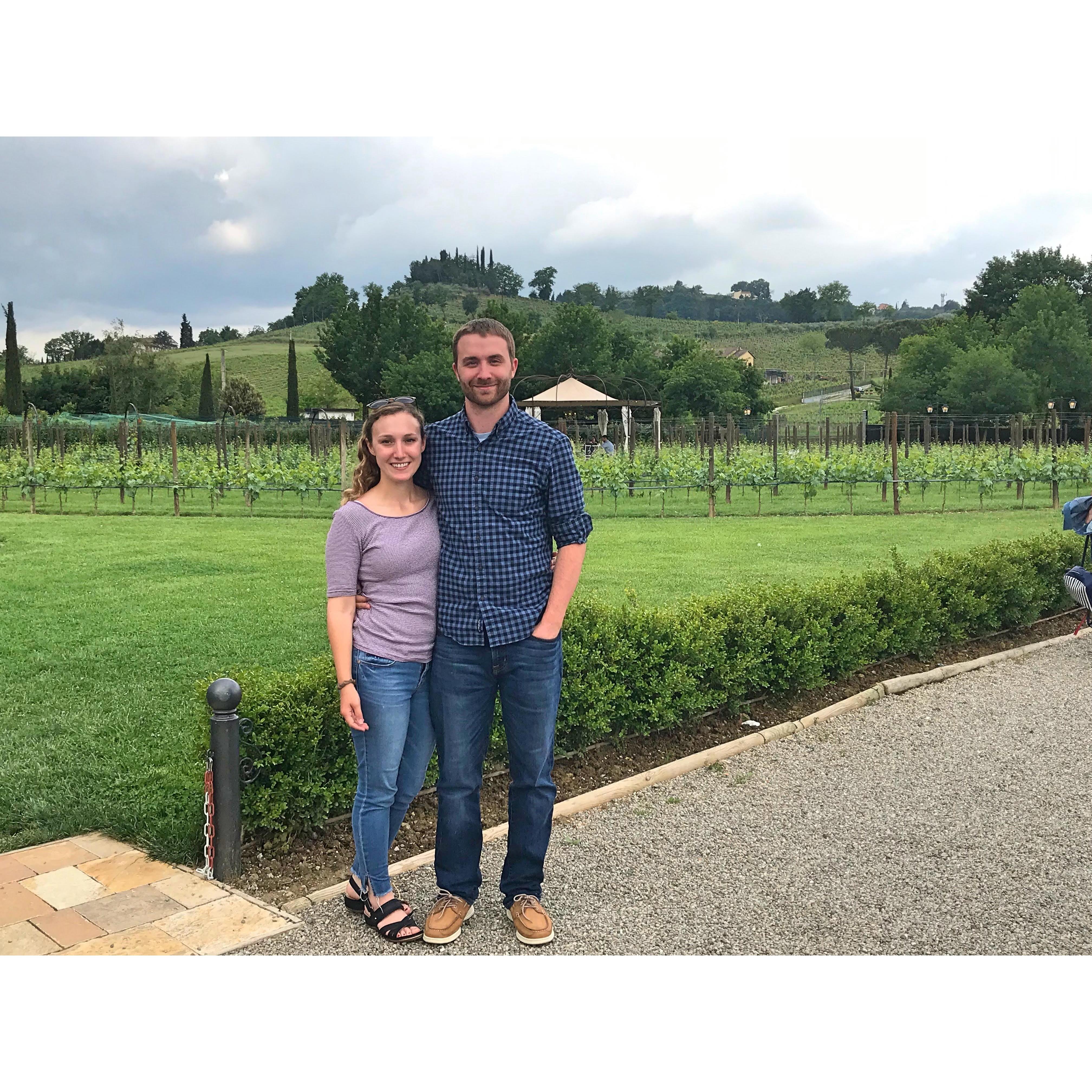 Wine tasting in Tuscany
