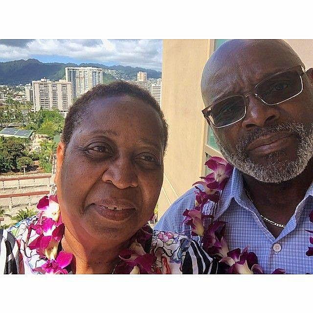 Fun in sunny Hawaii! This is a good place to celebrate our love.
