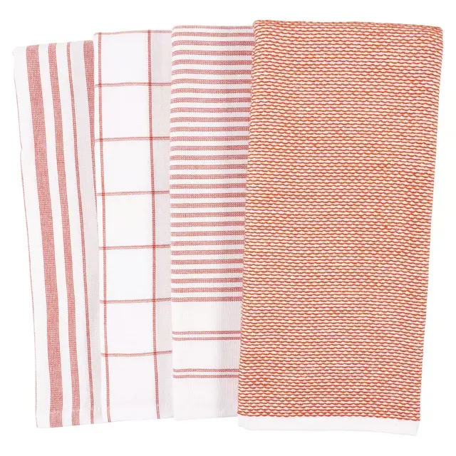 Our Table™ Select Dual Sided Kitchen Towels in Cedar Wood (Set of 4)