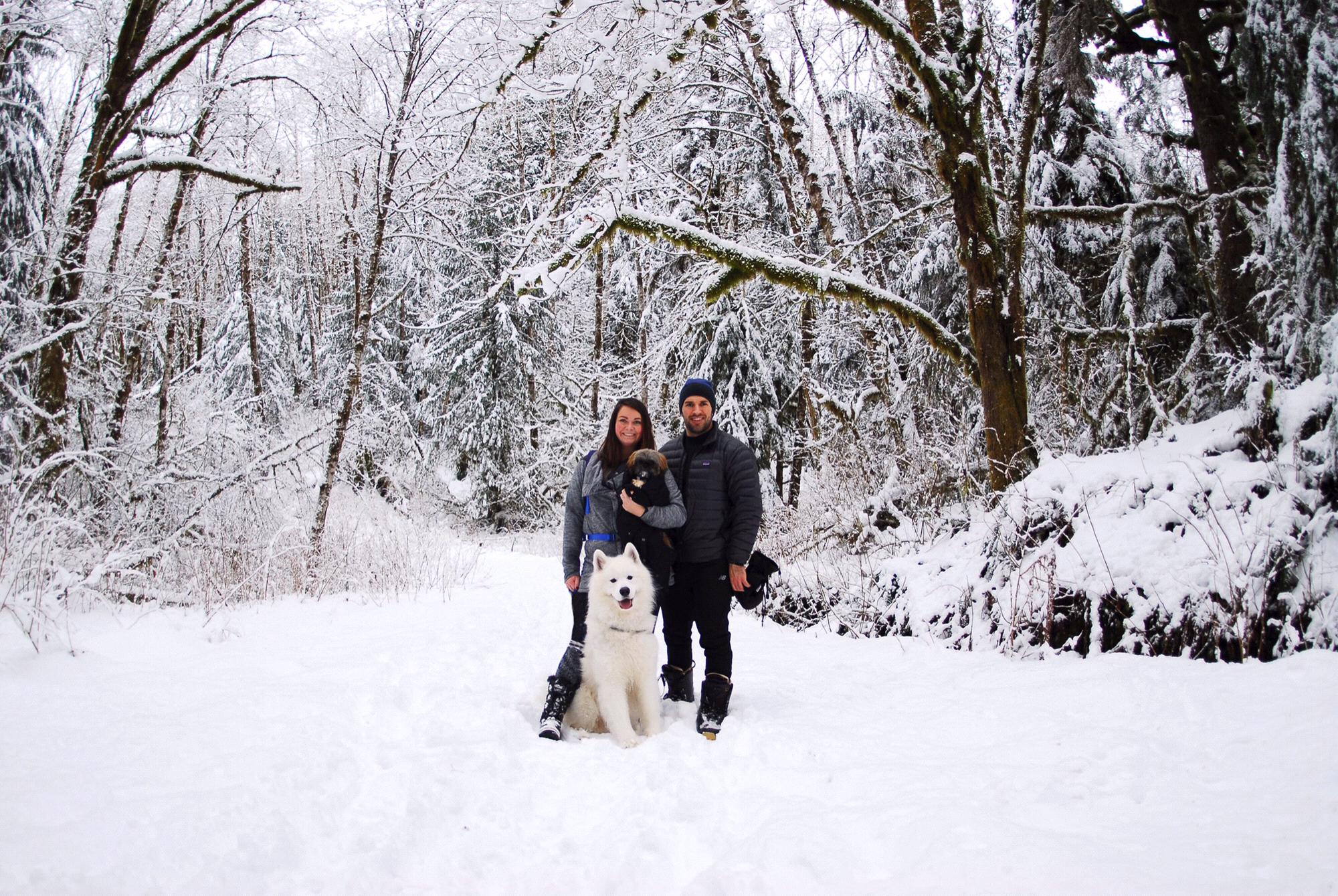 Our first adventure with both dogs