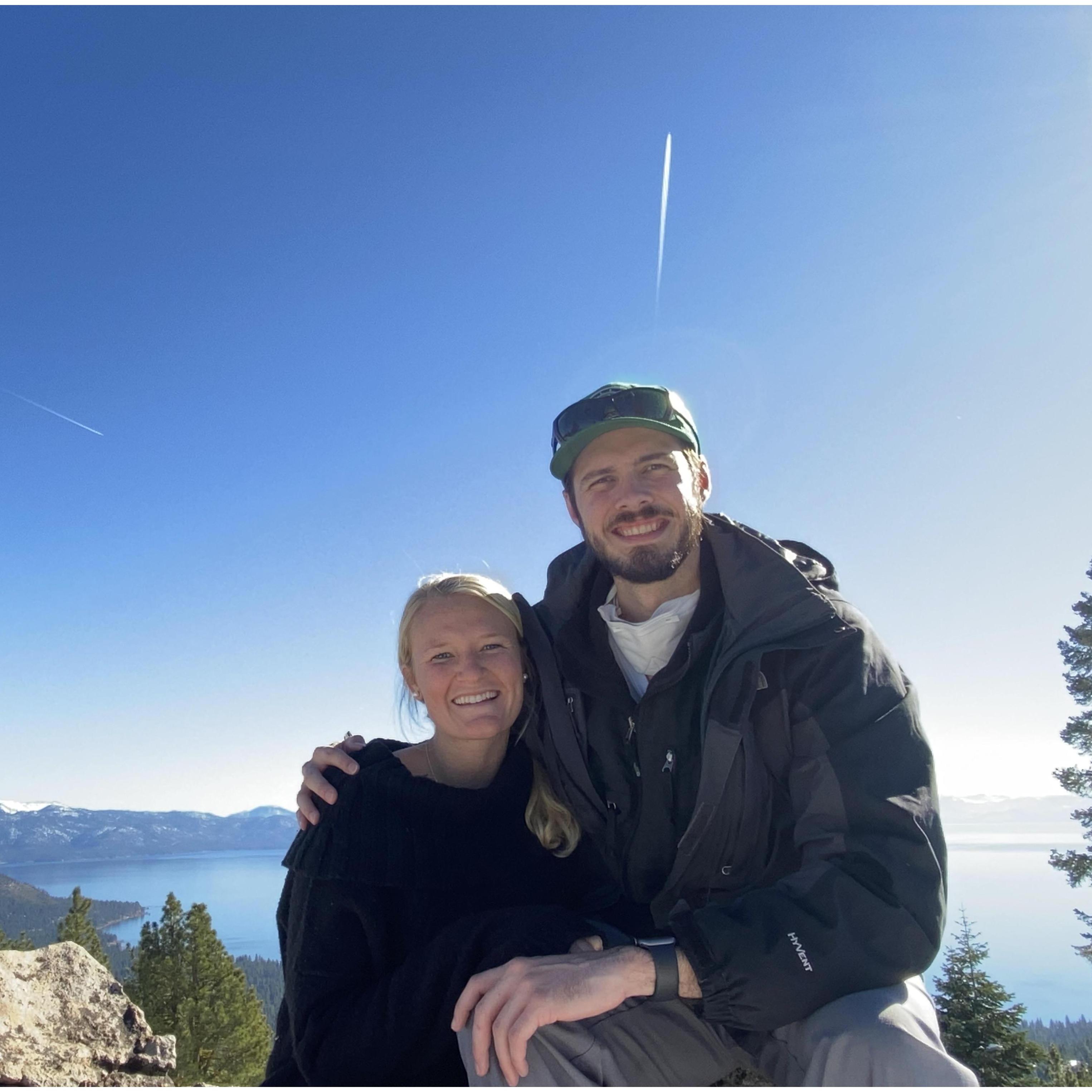 In November 2020, we took our second trip together to Lake Tahoe!