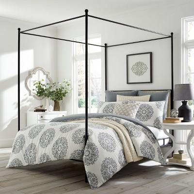 Gray Bristol Duvet Cover Set - Stone Cottage