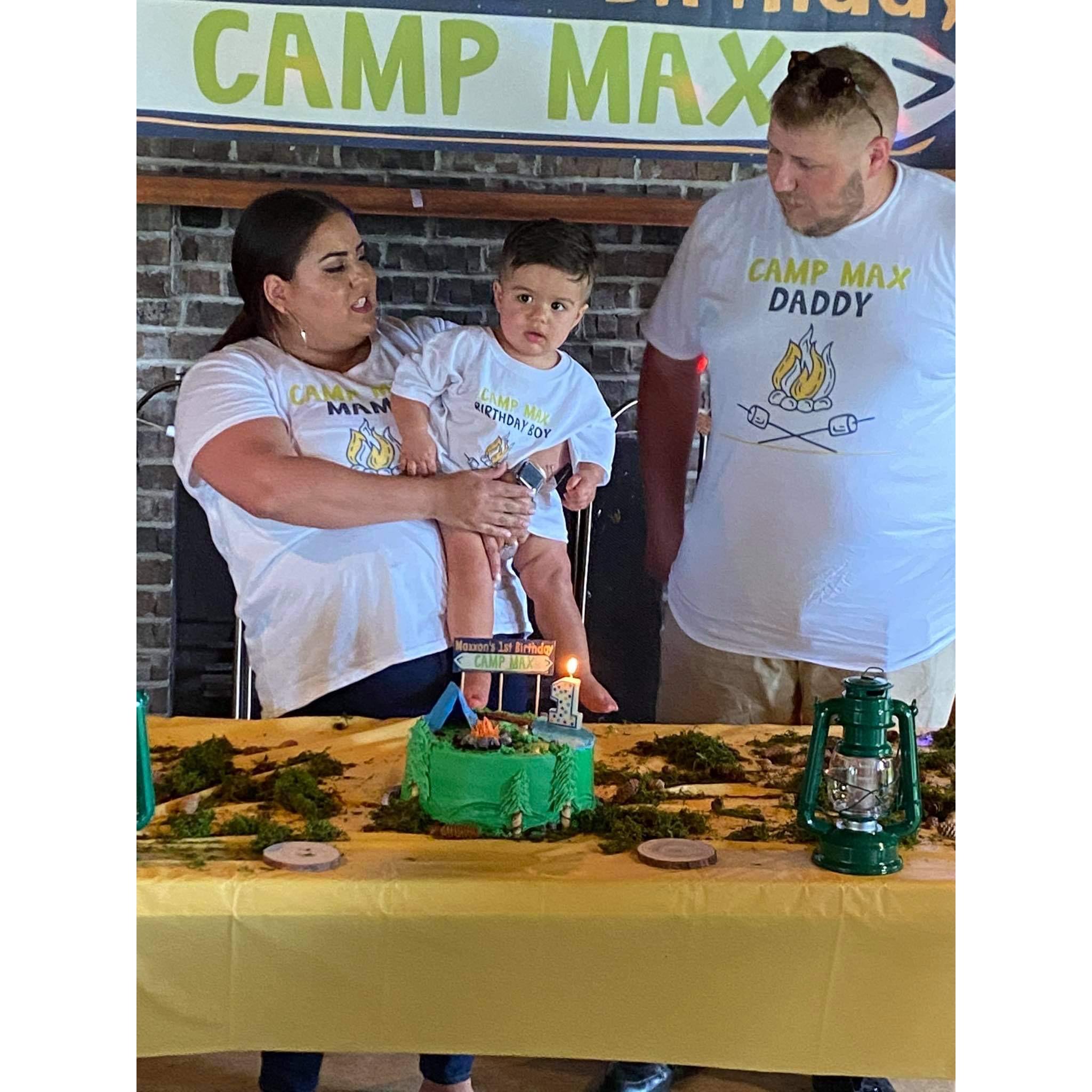 Pandemic 1st Birthday for Maxxon 2020