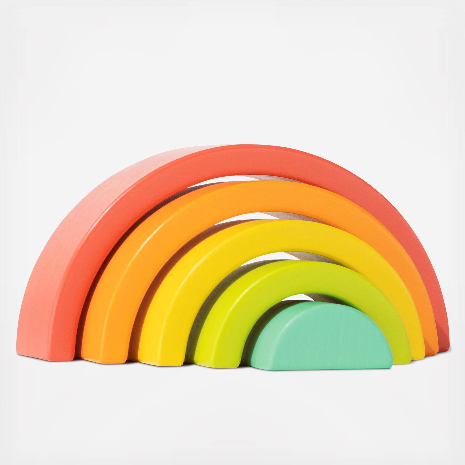 Lovevery, Montessori Rainbow Stacker | Zola Baby