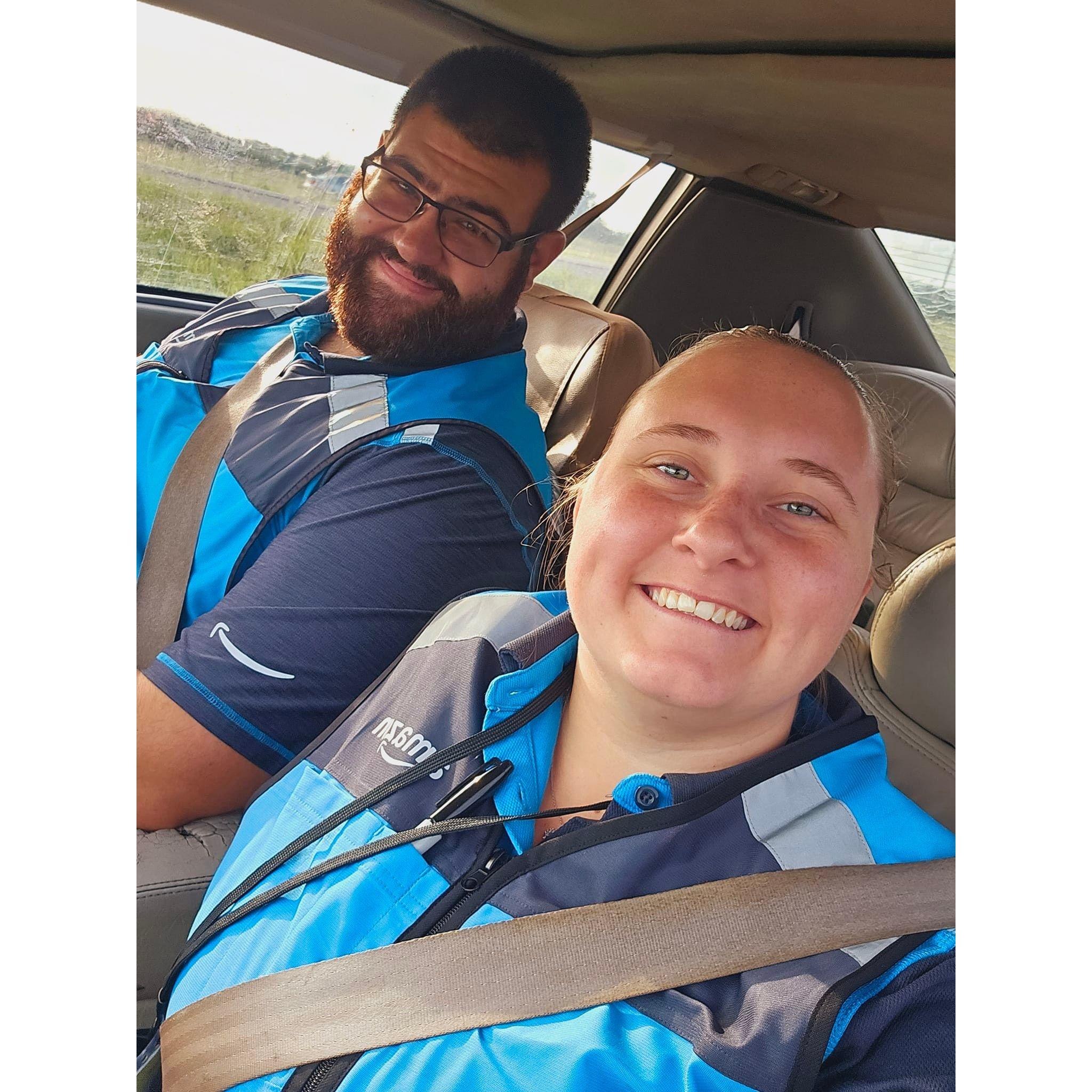 When we both worked together for Amazon