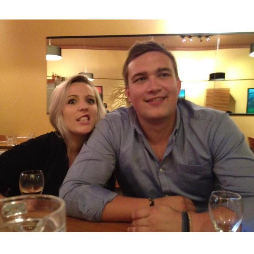 Our very first photo together!!