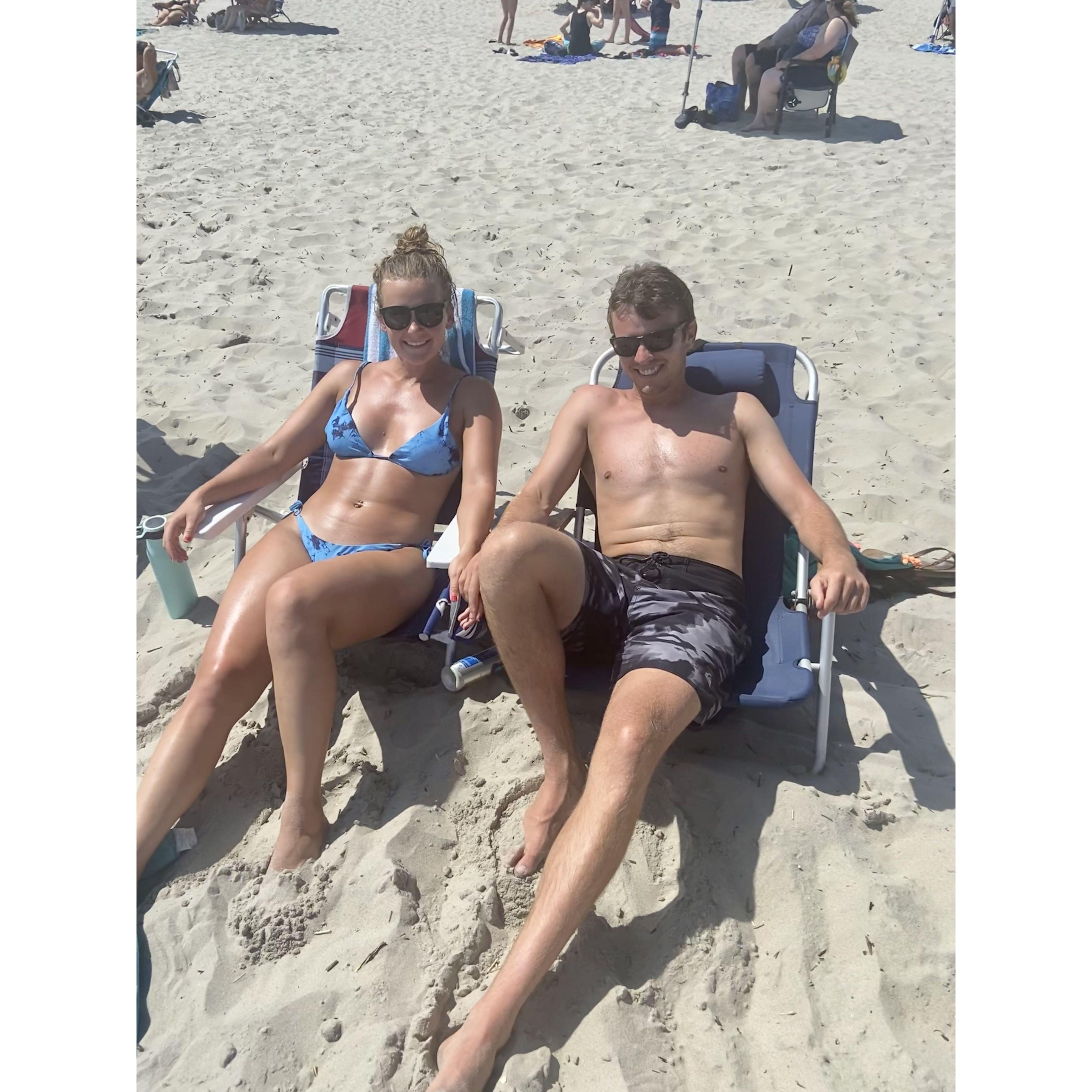 The first time Tommy joined the Marrington's Ocean City, NJ trip (a BIG deal!!!)