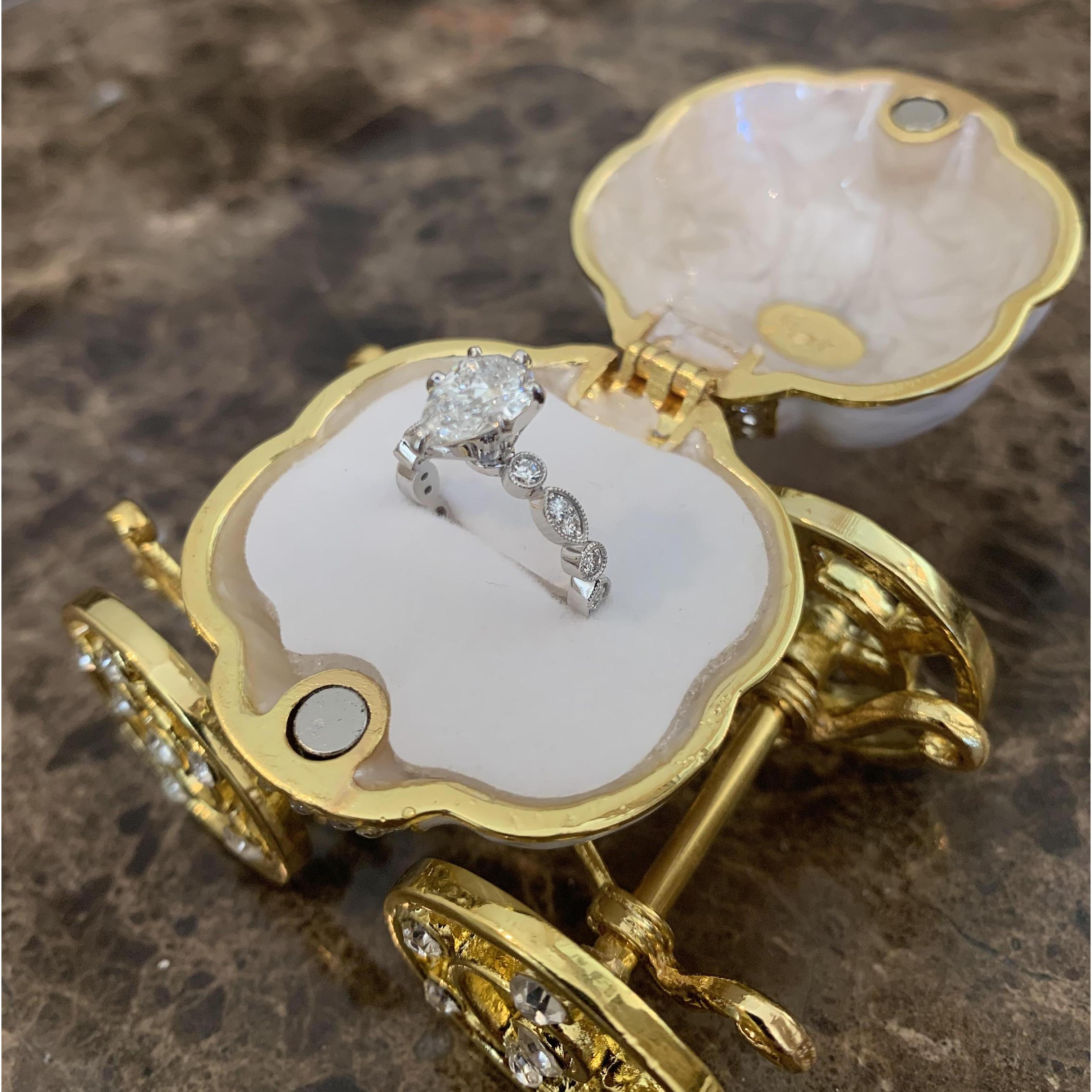 The engagement ring!