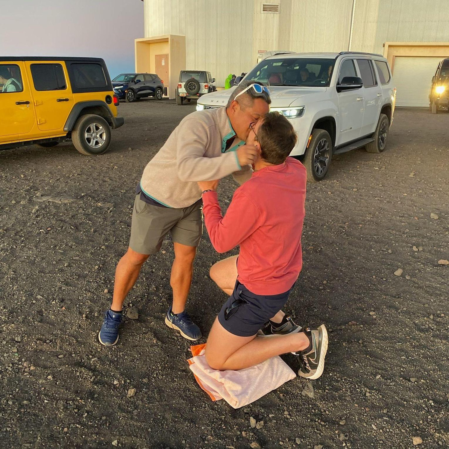 He said yes!