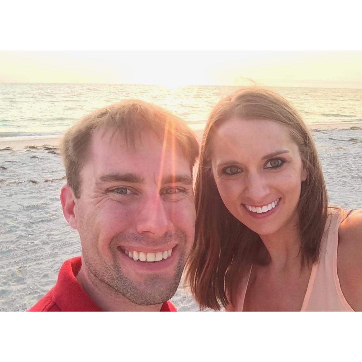 Enjoying a beach weekend in FL