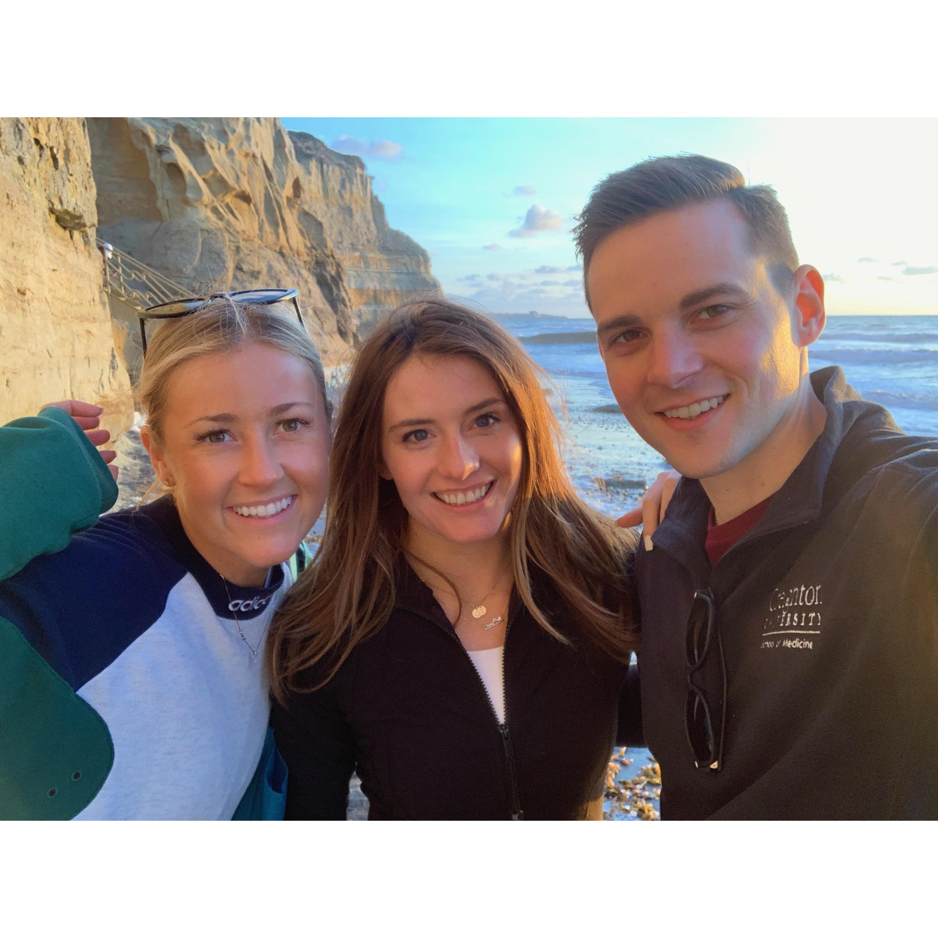 With Danny's sister Alyssa