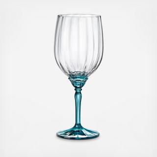 Florian Red Wine Glass, Set of 4