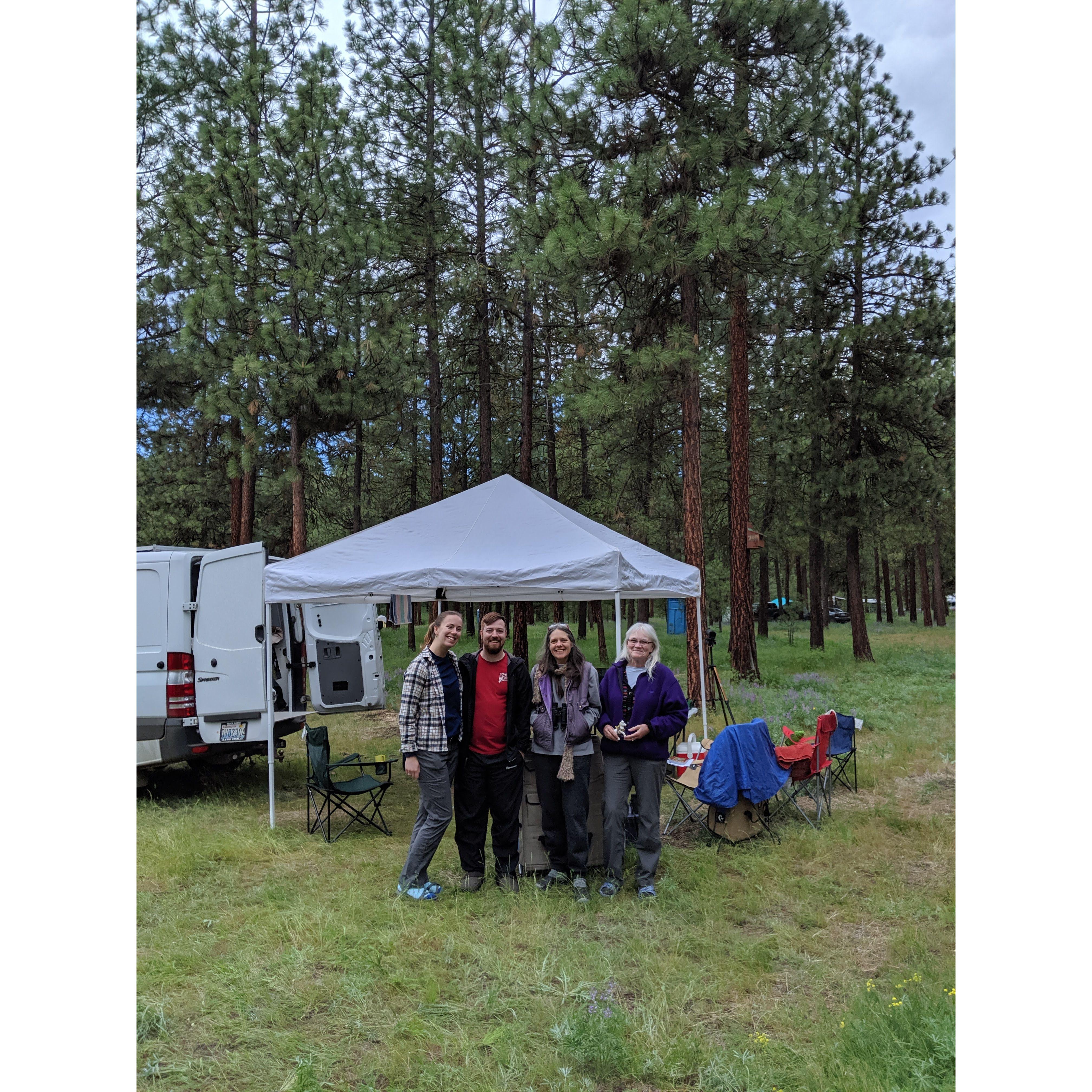 Camping in the Wenas, Washington, May 2019