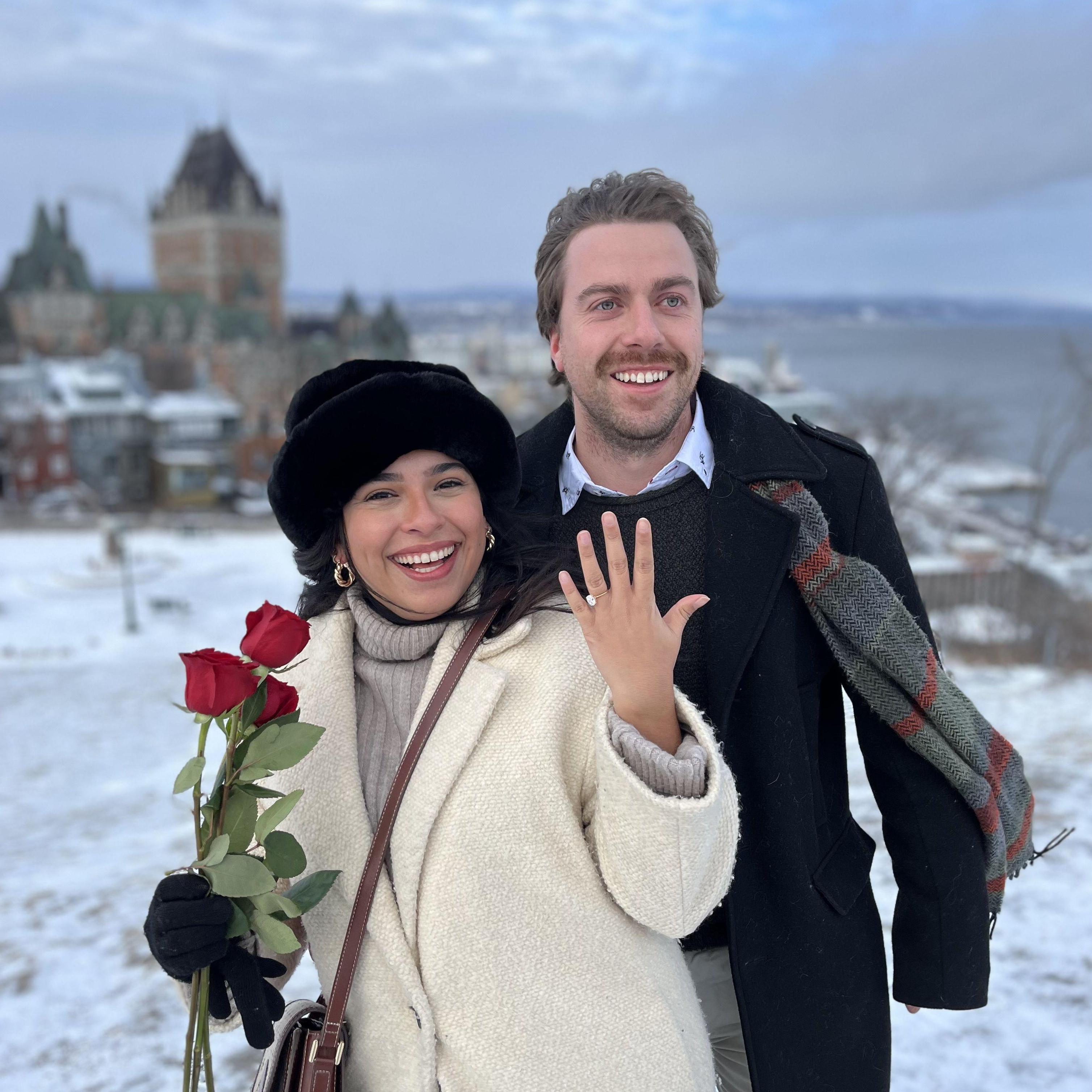 January 5, 2024 - the day he popped the question!