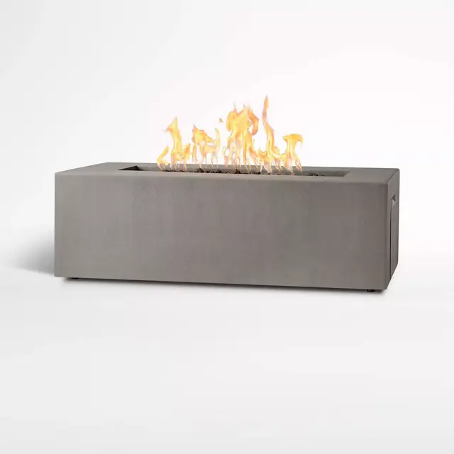 Plateau Rectangle Fire Table