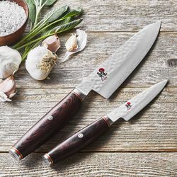 希少　TRADMAN'S × OLD MOUNTAIN MIYABI 限定色 Miyabi, Artisan Chef's Knife | Zola