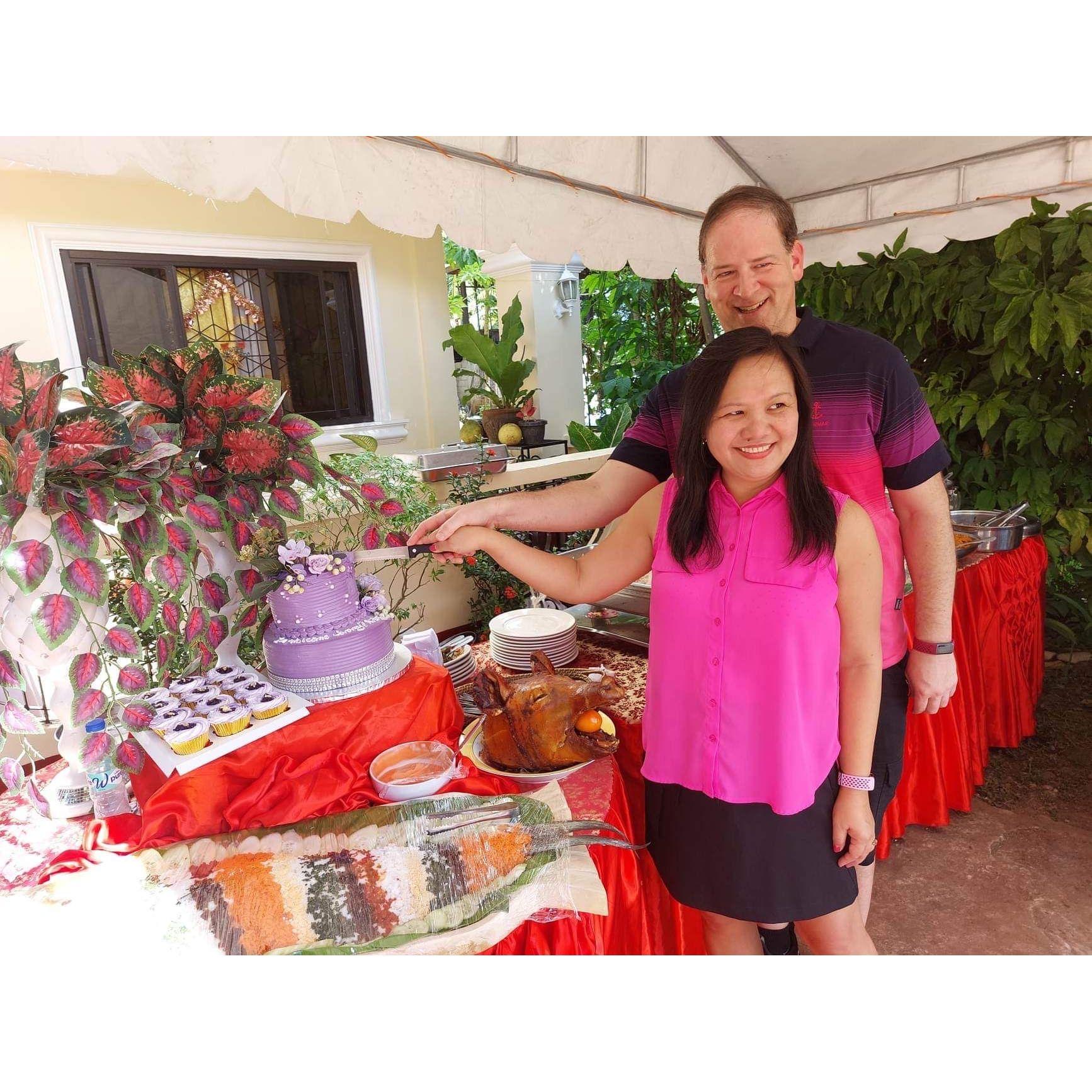 Welcome party, Philippines