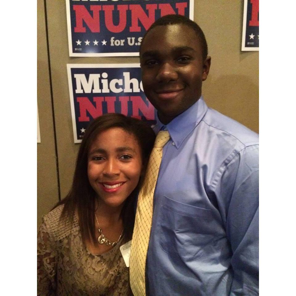 2014, election campaign event