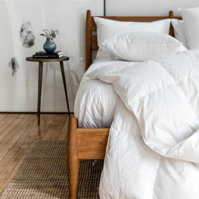 All Season 700 fill Power Luxury White Duck Down Machine Washable Duvet Comforter Insert - King/Cal King | BOKSER HOME