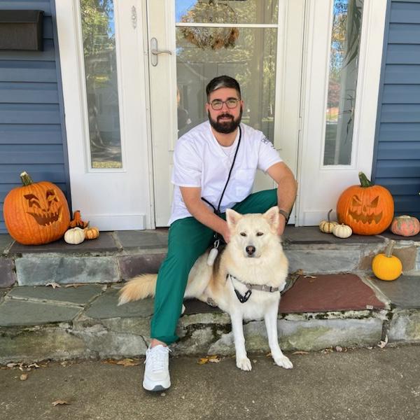 Max in his Nursing School Era