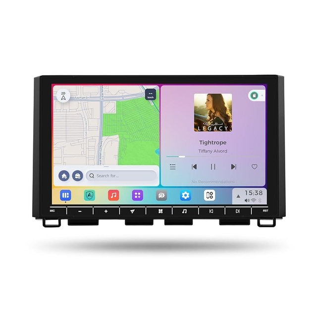 Dasaita Vivid Car Stereo for Toyota Tundra 2014-2021 with Carplay & Android Auto, DTS, 10.2" QLED, HD Video Output, 8GB+256GB, Android 13 Radio, AM/FM, 4G LTE/5G WiFi, Gyroscope, BT 5.0, Vivid13