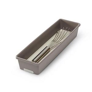 madesmart 3-Inch x 12-Inch Drawer Organizer in Grey