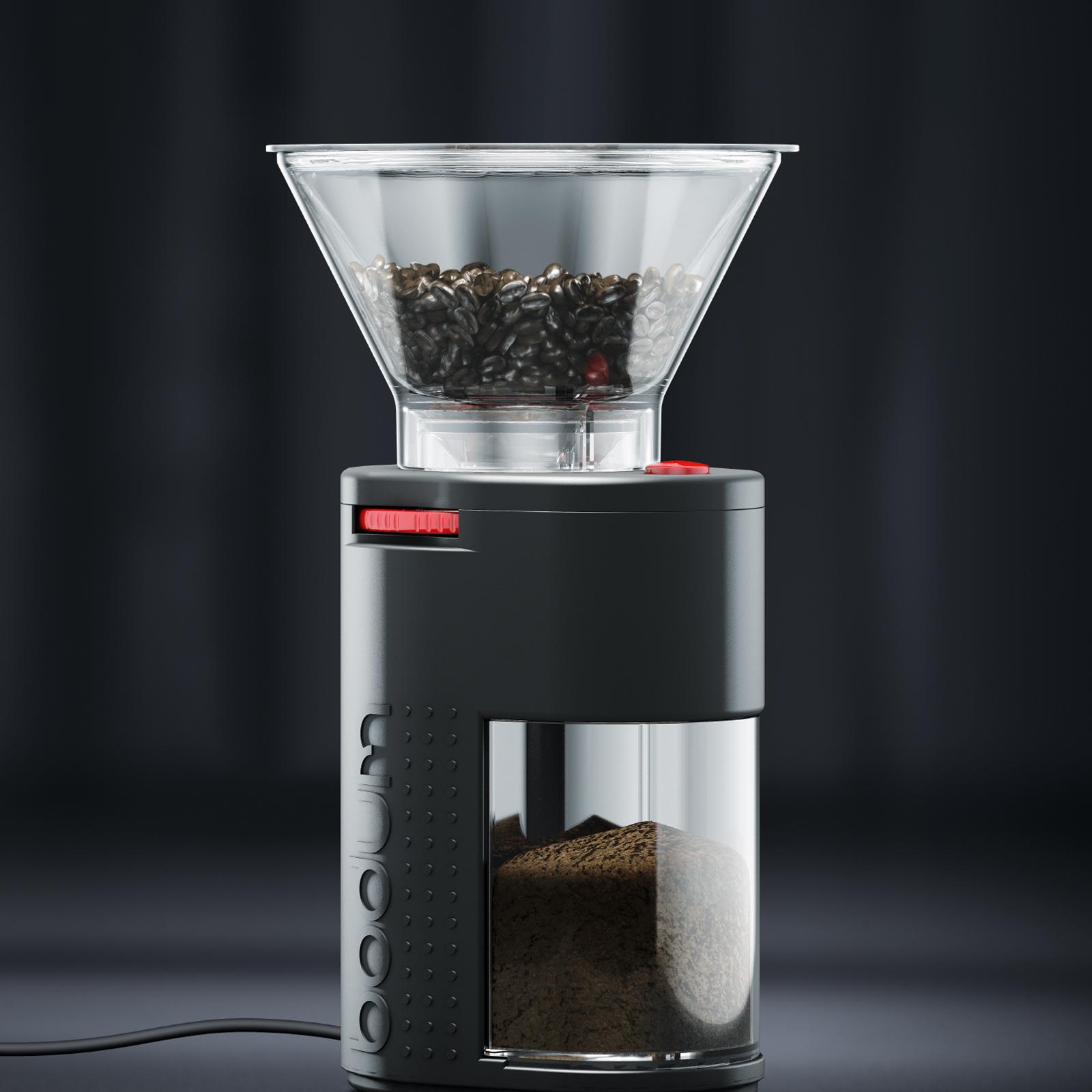 bodum bistro electric burr coffee grinder