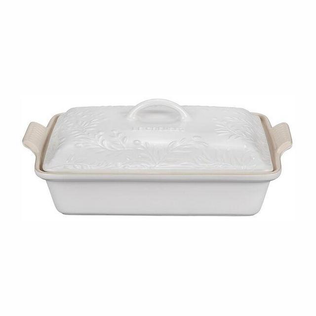 Le Creuset Olive Branch Heritage Rectangular Casserole